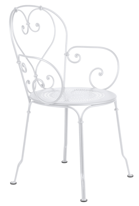 1900 Armchair - Set of 2 - Fermob - Outdoor Furniture - Black Cherry - HORNE