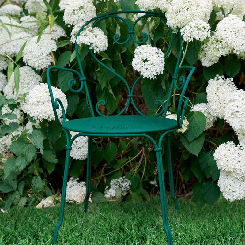 1900 Armchair - Set of 2 - Fermob - Outdoor Furniture - Black Cherry - HORNE