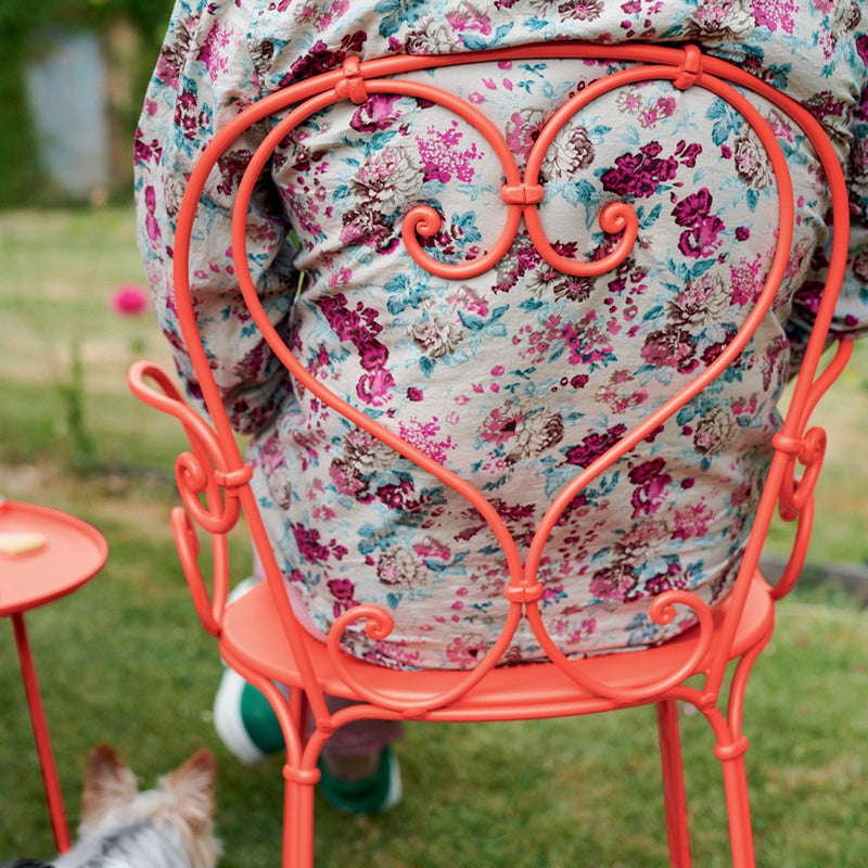 1900 Armchair - Set of 2 - Fermob - Outdoor Furniture - Black Cherry - HORNE