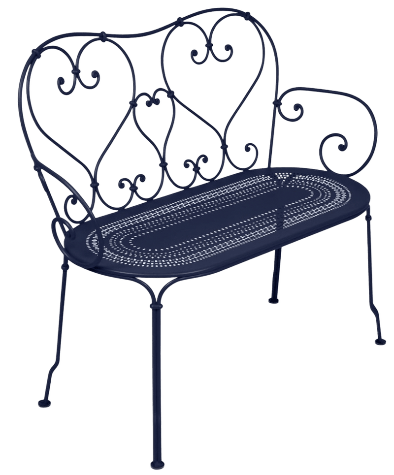 1900 Bench - Fermob - Outdoor Furniture - Black Cherry - HORNE