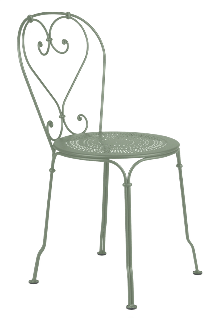 1900 Chair - Set of 2 - Fermob - Outdoor Furniture - Black Cherry - HORNE