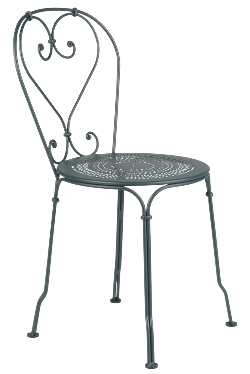 1900 Chair - Set of 2 - Fermob - Outdoor Furniture - Black Cherry - HORNE