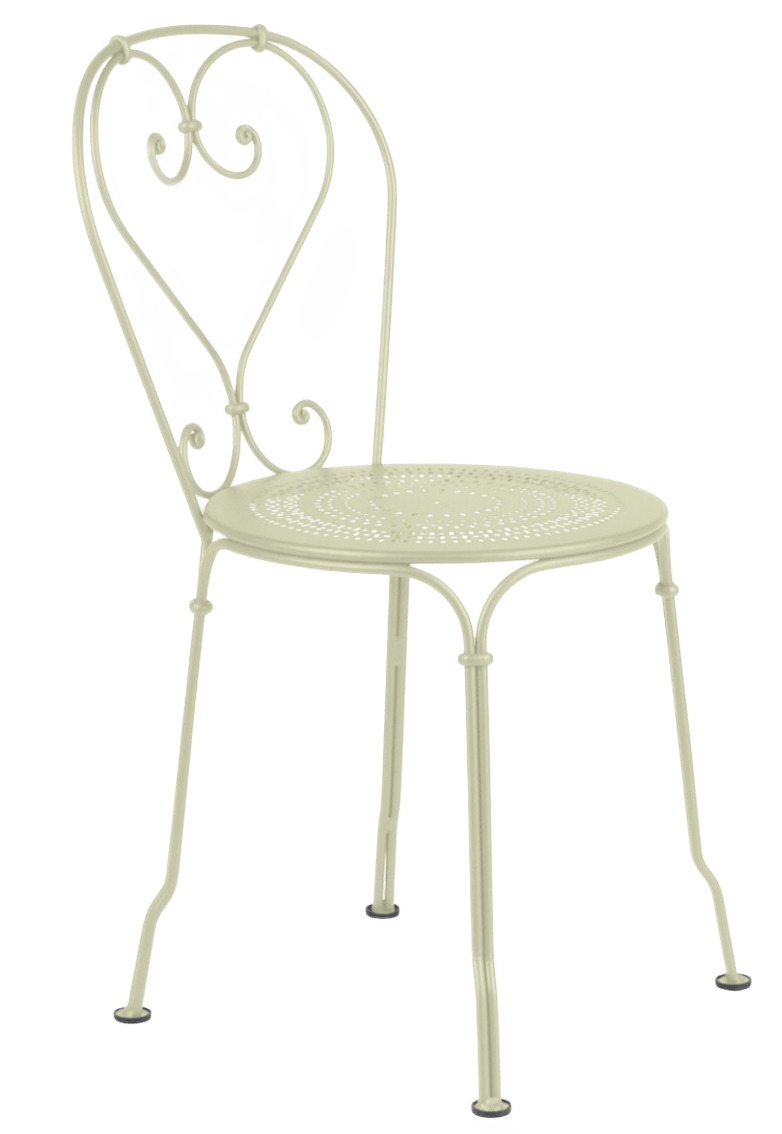 1900 Chair - Set of 2 - Fermob - Outdoor Furniture - Black Cherry - HORNE