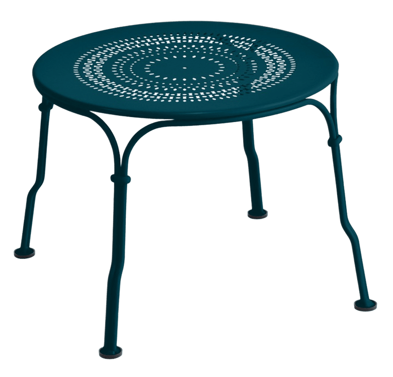 1900 Low Table - Fermob - Outdoor Furniture - Black Cherry - HORNE