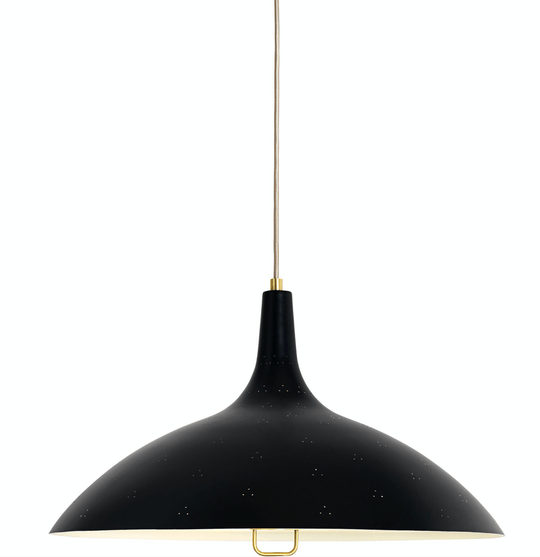 1965 Pendant - Gubi - Pendants - Soft Black Semi Matte - HORNE