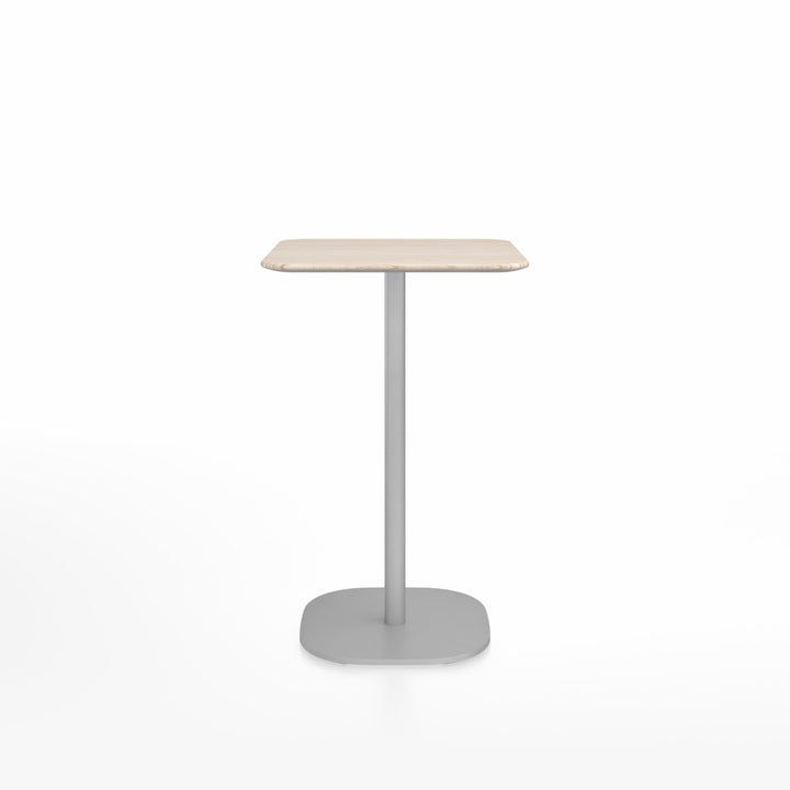 2 Inch Counter Table - 24" x 30" Rectangular - Emeco - Tables - Ash - Hand Brushed - HORNE