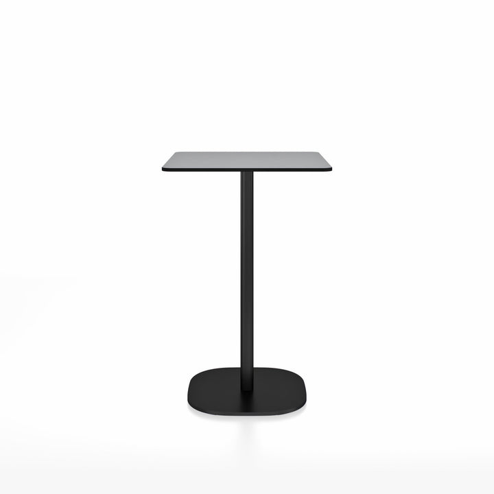 2 Inch Counter Table - 24" x 30" Rectangular - Emeco - Tables - Walnut - Hand Brushed - HORNE