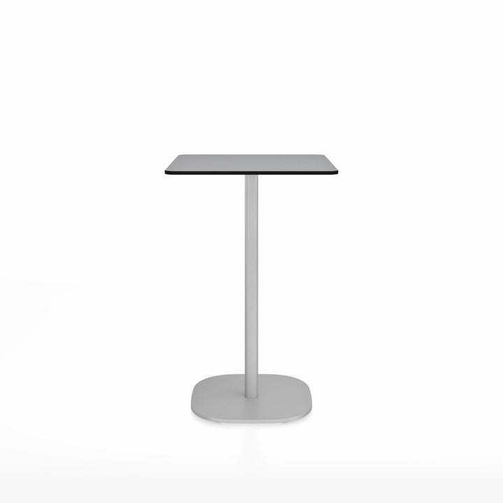 2 Inch Counter Table - 24" x 30" Rectangular - Emeco - Tables - Walnut - Hand Brushed - HORNE