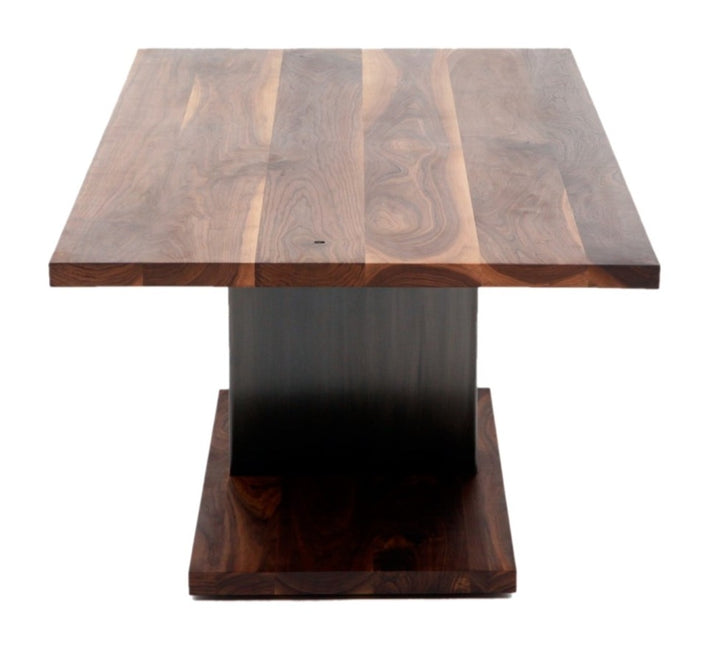2020 Dining Table - Artless - Tables + Desks - 60"W - Black Oak + Matte Black - HORNE