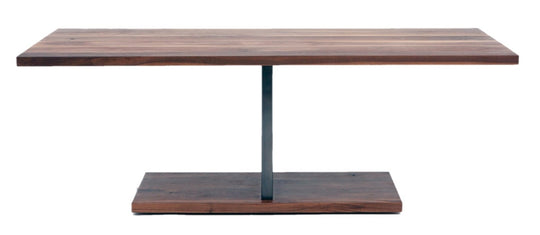 2020 Dining Table - Artless - Tables + Desks - 60"W - Black Oak + Matte Black - HORNE