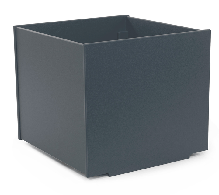 22 Gallon Square Planter - Loll Designs - Outdoor Accessories - Charcoal Grey - HORNE