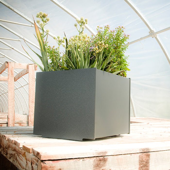 22 Gallon Square Planter - Loll Designs - Outdoor Accessories - Black - HORNE