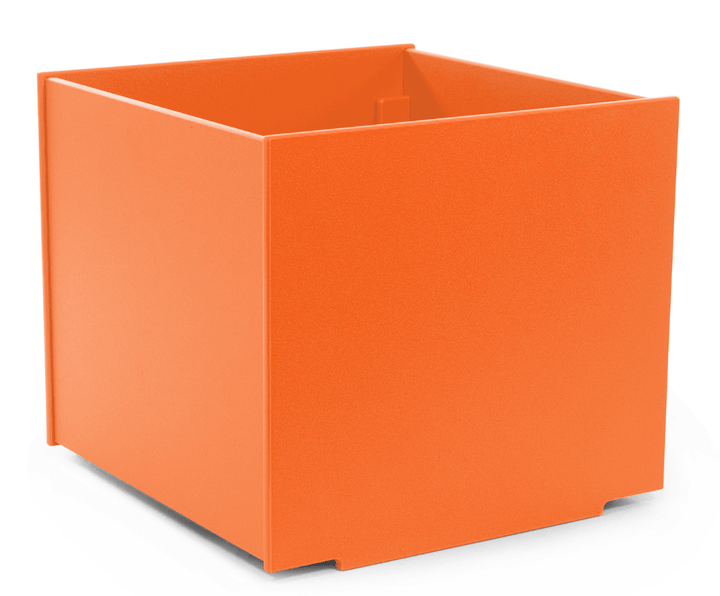 22 Gallon Square Planter - Loll Designs - Outdoor Accessories - Sunset Orange - HORNE