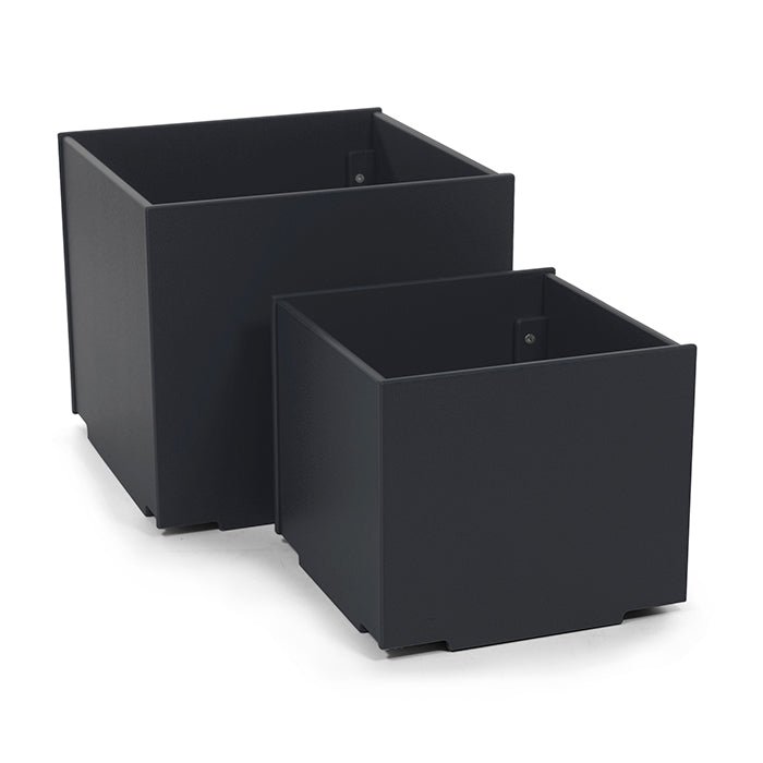 22 Gallon Square Planter - Loll Designs - Outdoor Accessories - Black - HORNE