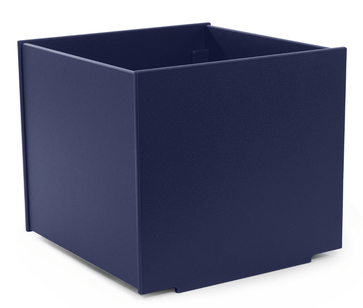 22 Gallon Square Planter - Loll Designs - Outdoor Accessories - Navy Blue - HORNE