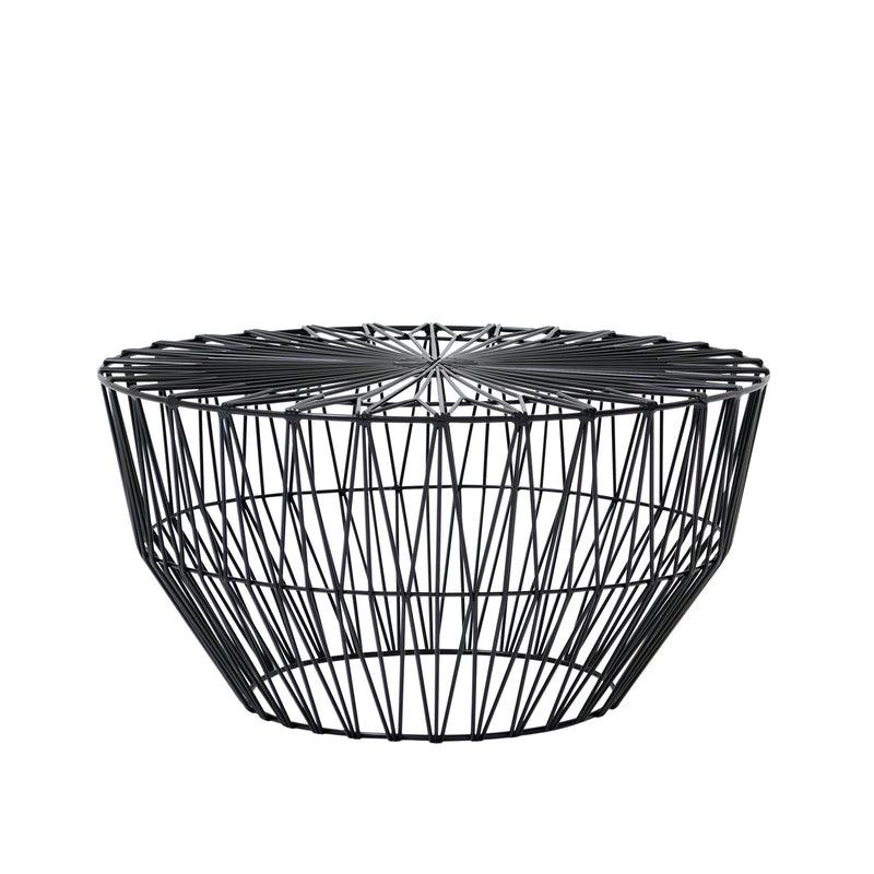 24” Drum Ottoman/ Table - Bend Goods - Outdoor Furniture - White - 24