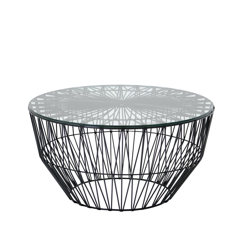 24” Drum Ottoman/ Table - Bend Goods - Outdoor Furniture - White - 24