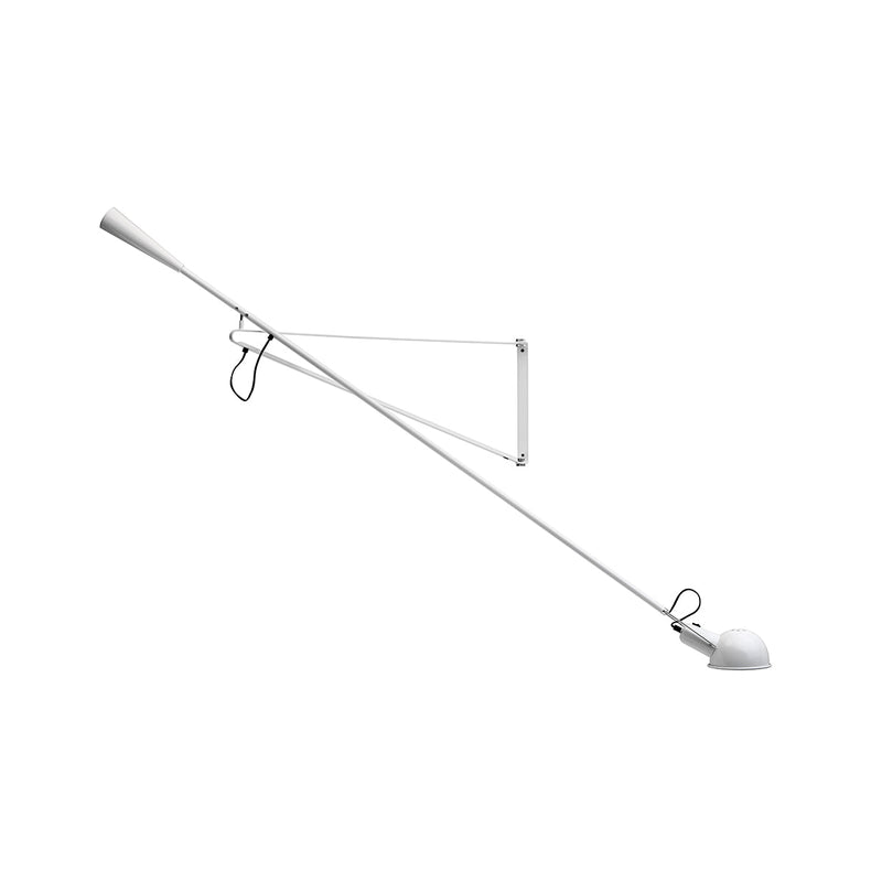 265 Wall Mounted Swing Arm Lamp - Flos - Wall Sconces - Black - HORNE