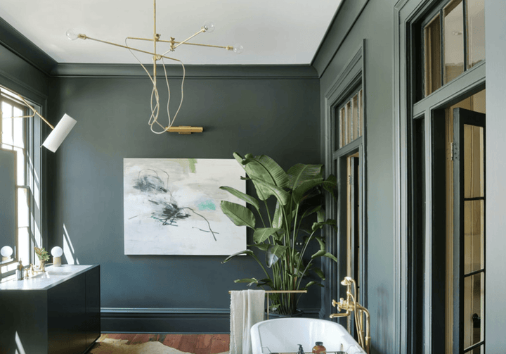 3 Arm Industrial Chandelier - Workstead - Chandeliers - Hewn Brass - HORNE