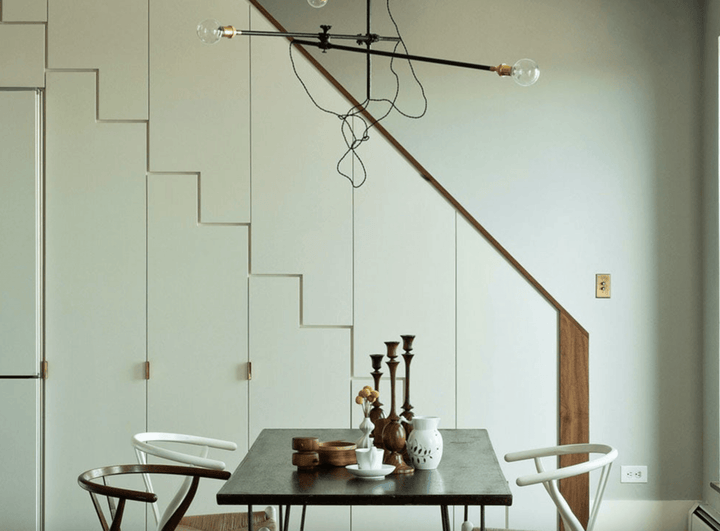 3 Arm Industrial Chandelier - Workstead - Chandeliers - Hewn Brass - HORNE