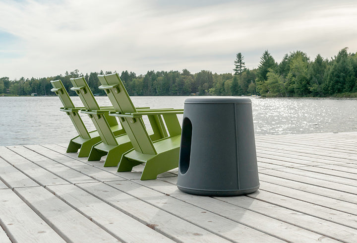 Kids Adirondack Chair - Loll Designs - Outdoor Furniture - Cloud White - HORNE
