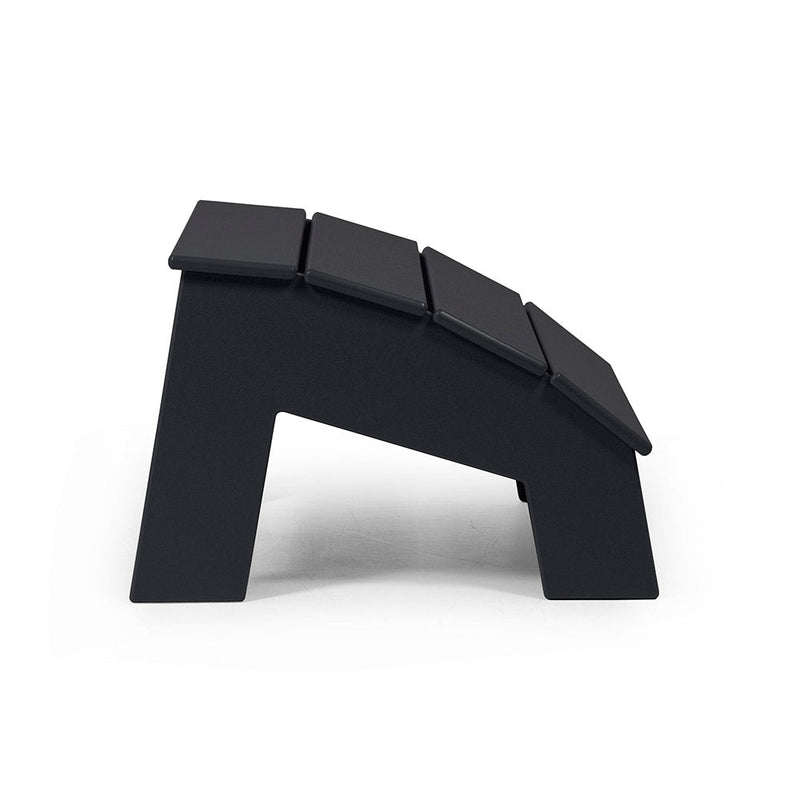 4 Slat Tall Ottoman - Loll Designs - Stools + Benches + Ottomans - Black - HORNE