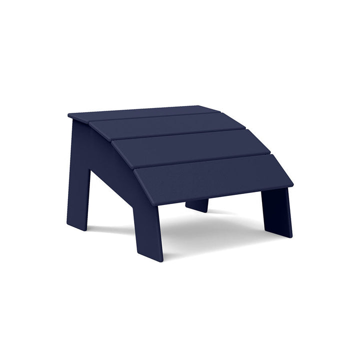 4 Slat Tall Ottoman - Loll Designs - Stools + Benches + Ottomans - Navy Blue - HORNE