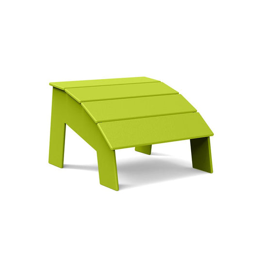 4 Slat Tall Ottoman - Loll Designs - Stools + Benches + Ottomans - Leaf Green - HORNE