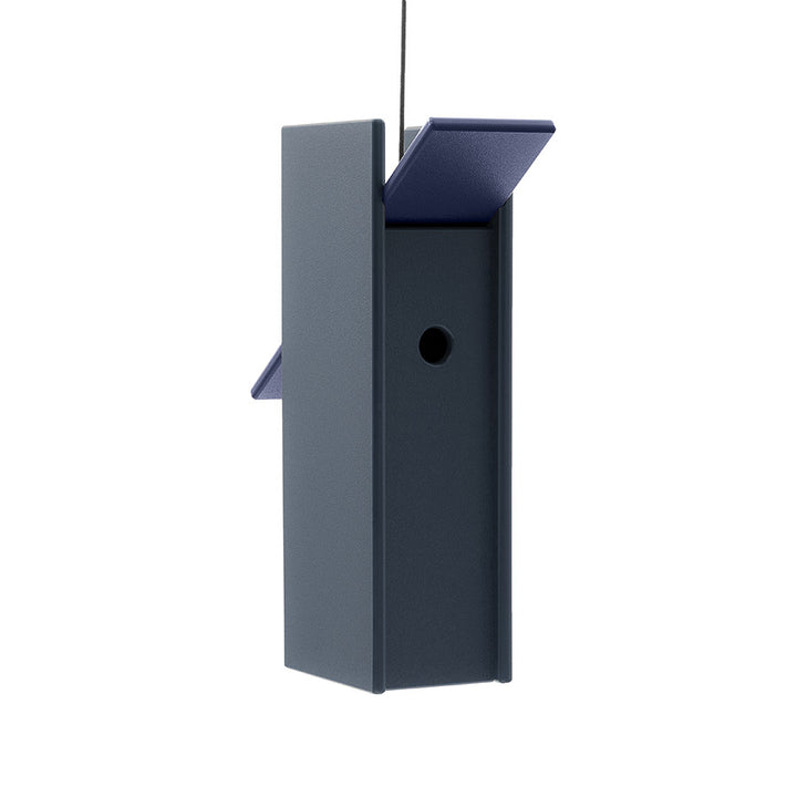 Rapson Birdhouse - Loll Designs - Outdoor Accessories - Navy Blue - Grey - HORNE