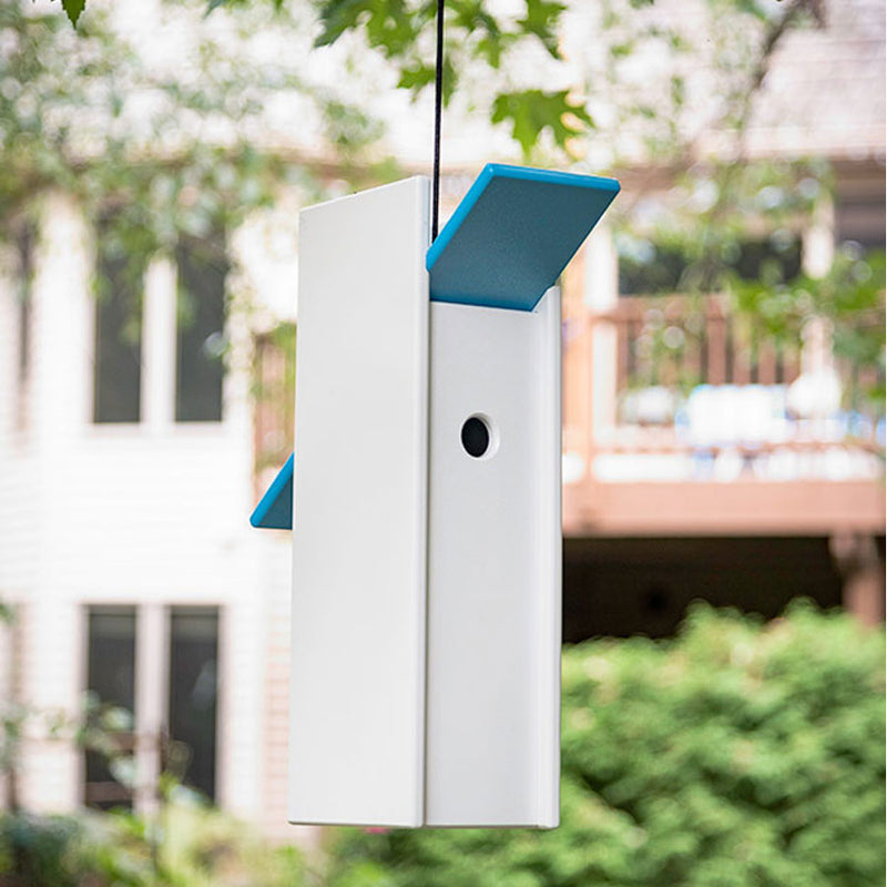 Rapson Birdhouse - Loll Designs - Outdoor Accessories - Black - White - HORNE