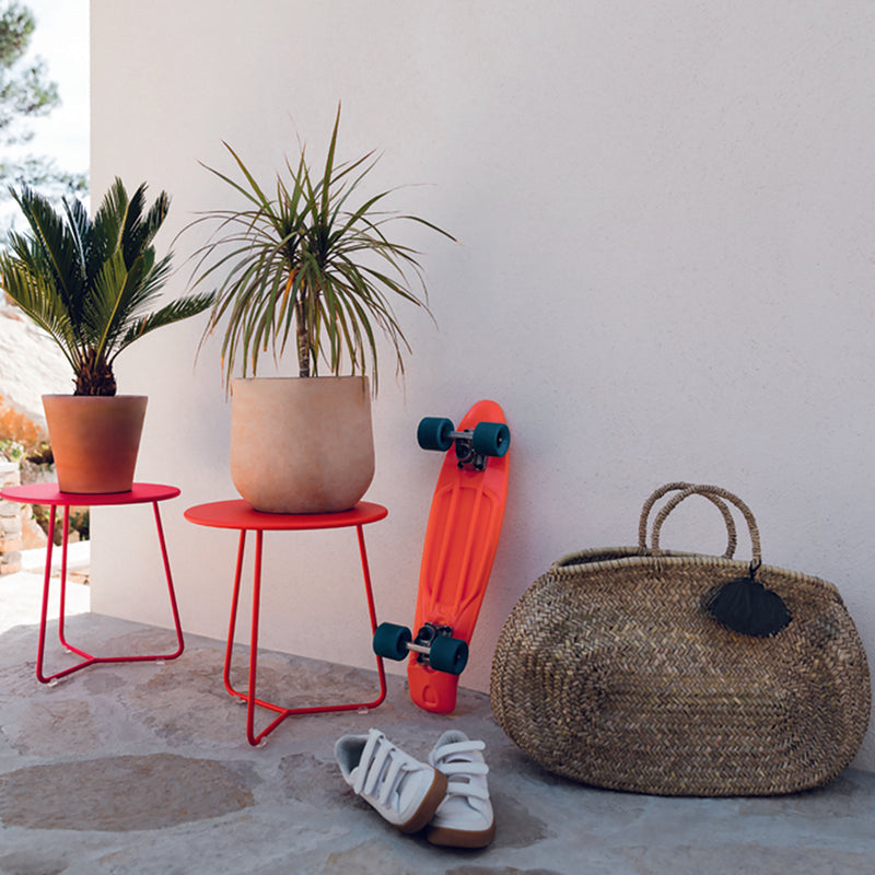 Cocotte Side Table - Small - Fermob - Tables + Desks - Acapulco Blue - HORNE