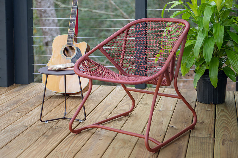 Cocotte Side Table - Small - Fermob - Tables + Desks - Acapulco Blue - HORNE