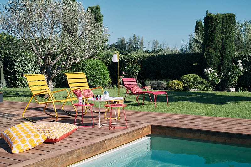 Cocotte Side Table - Small - Fermob - Tables + Desks - Acapulco Blue - HORNE