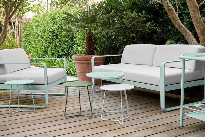 Cocotte Side Table - Small - Fermob - Tables + Desks - Lapilli Grey - HORNE
