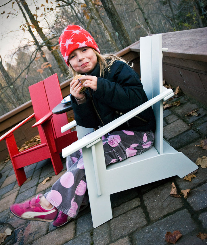 Kids Adirondack Chair - Loll Designs - Outdoor Furniture - Cloud White - HORNE