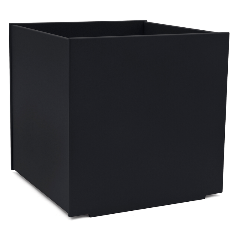60 Gallon Square Planter - Loll Designs - Outdoor Accessories - Black - HORNE