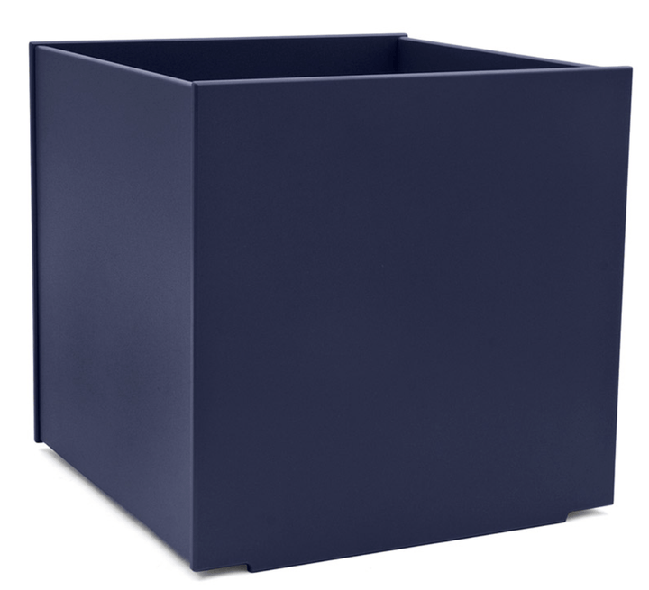 60 Gallon Square Planter - Loll Designs - Outdoor Accessories - Navy Blue - HORNE