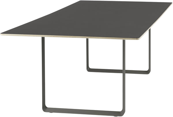 70/70 Table - 116" x 42.5" - Muuto - Table + Task - Oak Top & Black Base - HORNE