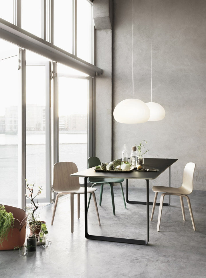 70/70 Table - 116" x 42.5" - Muuto - Table + Task - Oak Top & Sand Base - HORNE