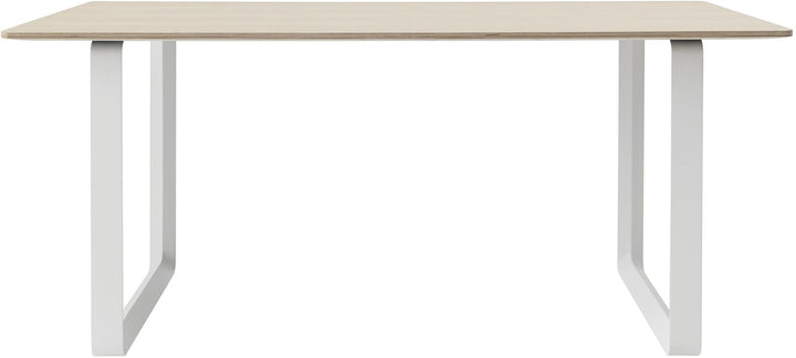 70/70 Table - 67" x 33.5" - Muuto - Table + Task - Oak Top & White Base - HORNE