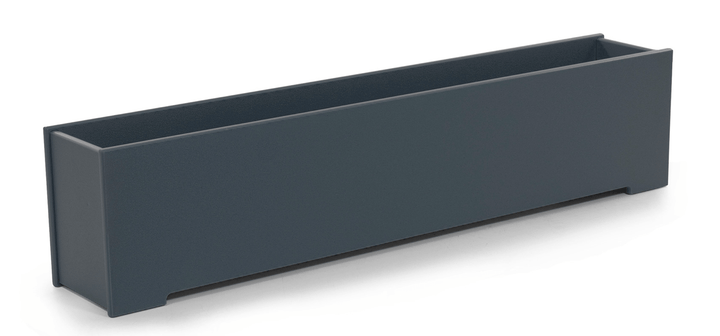 8 Gallon Rectangle Planter - Loll Designs - Outdoor Accessories - Charcoal Grey - HORNE