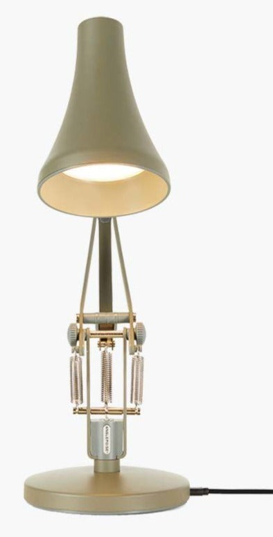 90 Mini Mini Desk Lamp - Anglepoise - Table + Task - Steel Blue and Grey - HORNE