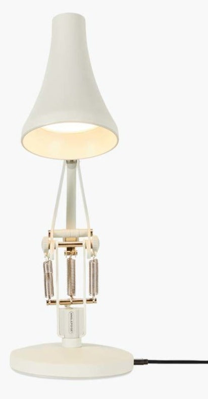 90 Mini Mini Desk Lamp - Anglepoise - Table + Task - Steel Blue and Grey - HORNE