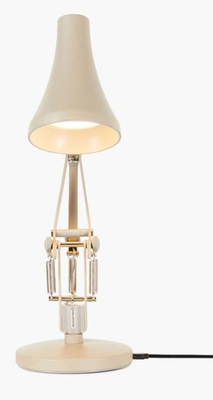 90 Mini Mini Desk Lamp - Anglepoise - Table + Task - Steel Blue and Grey - HORNE