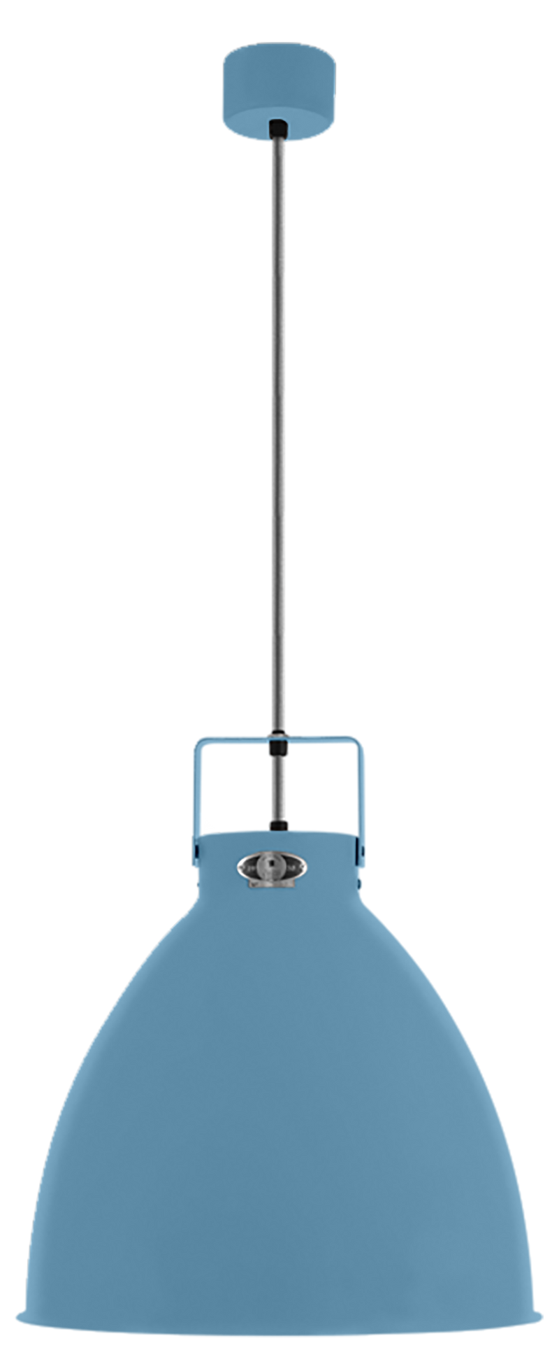 Augustin Pendant - A360 - Matte Finish - Jielde - Pendants - Silver - Apple Green - RAL6018 - HORNE