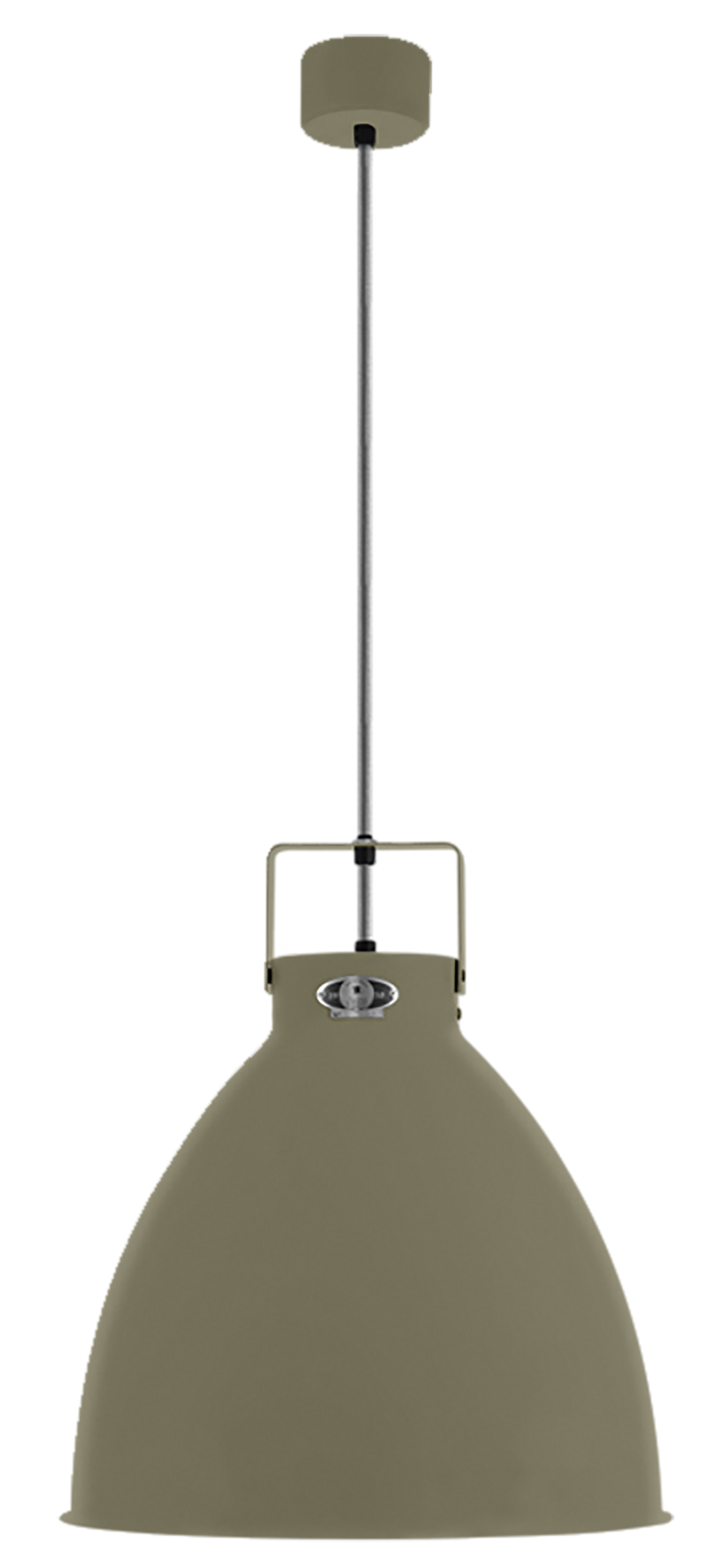 Augustin Pendant - A360 - Matte Finish - Jielde - Pendants - Silver - Apple Green - RAL6018 - HORNE