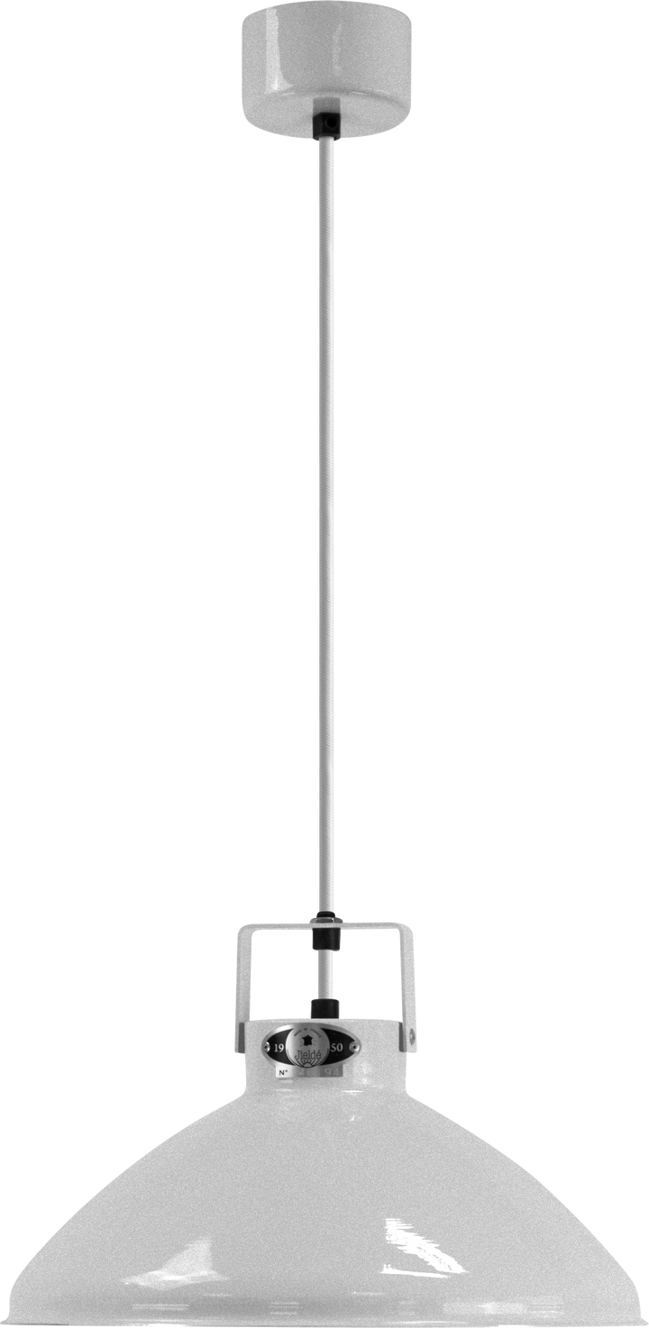 Beaumont Pendant - B240 - Glossy Finish - Jielde Pendants - Silver Grey - RAL9006 - Silver - HORNE