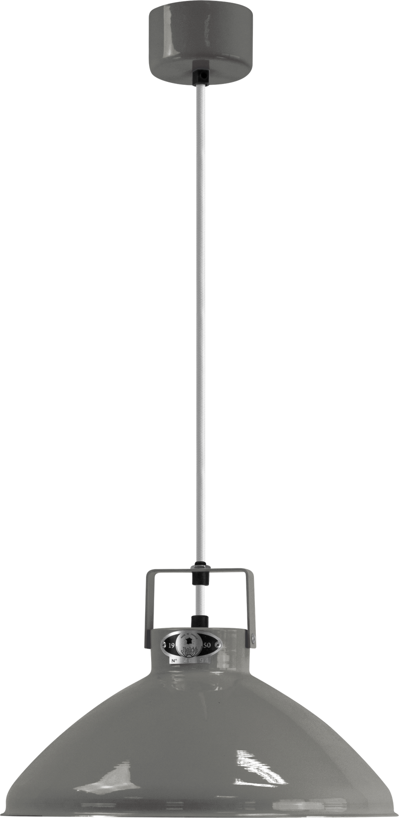 Beaumont Pendant - B240 - Glossy Finish - Jielde Pendants - Red - RAL3020 - Silver - HORNE
