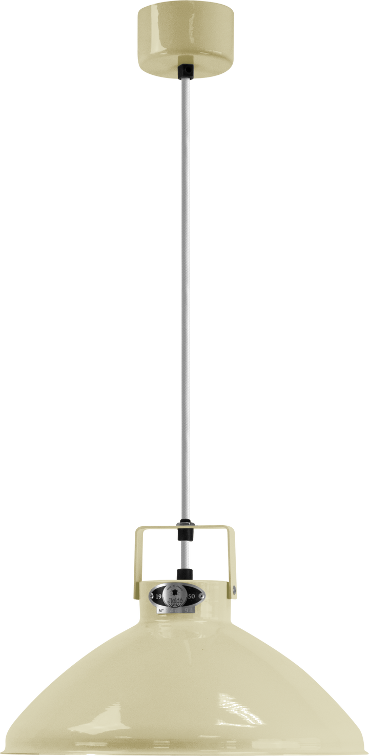 Beaumont Pendant - B240 - Glossy Finish - Jielde Pendants - Ivory - RAL1015 - Silver - HORNE