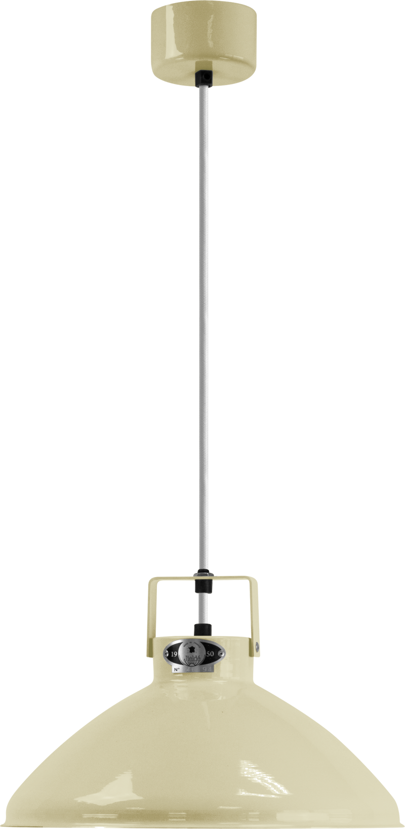 Beaumont Pendant - B240 - Glossy Finish - Jielde Pendants - Red - RAL3020 - Silver - HORNE
